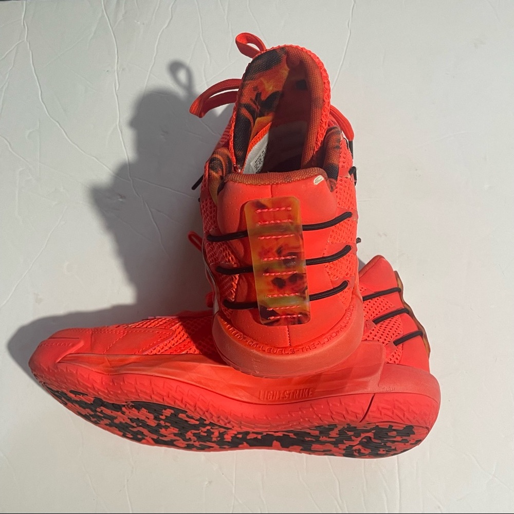 Adidas "Dame 7 Fire Of Greatness" Basketball Shoes, S… Gem